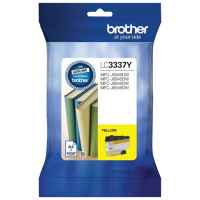 1 x Genuine Brother LC-3337 Yellow Ink Cartridge LC-3337Y