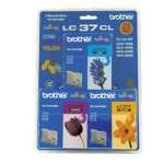 1 x Genuine Brother LC-37 C/M/Y Ink Cartridge Colour Pack LC-37CL3PK