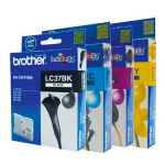 4 Pack Genuine Brother LC-37 Ink Cartridge Set (1BK,1C,1M,1Y)