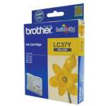 1 x Genuine Brother LC-37 Yellow Ink Cartridge LC-37Y