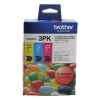 1 x Genuine Brother LC-40 C/M/Y Ink Cartridge Colour Pack LC-40CL3PK