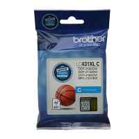 1 x Genuine Brother LC-431XL Cyan Ink Cartridge High Yield LC-431XLC