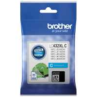 1 x Genuine Brother LC-432XL Cyan Ink Cartridge LC-432XLC