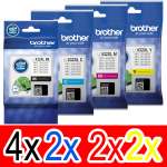 10 Pack Genuine Brother LC-432XL Ink Cartridge Set (4BK,2C,2M,2Y)