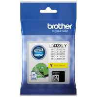 1 x Genuine Brother LC-432XL Yellow Ink Cartridge LC-432XLY