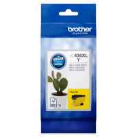 1 x Genuine Brother LC-436XL Yellow Ink Cartridge LC-436XLY