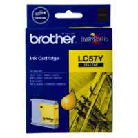 1 x Genuine Brother LC-57 Yellow Ink Cartridge LC-57Y