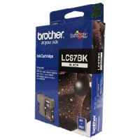 1 x Genuine Brother LC-67 Black Ink Cartridge LC-67BK