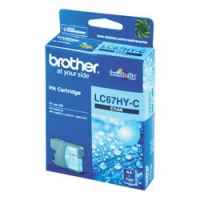 1 x Genuine Brother LC-67 Cyan Ink Cartridge High Yield LC-67HYC