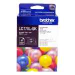 1 x Genuine Brother LC-77XL Black Ink Cartridge LC-77XLBK