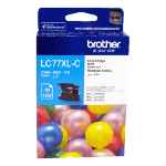 1 x Genuine Brother LC-77XL Cyan Ink Cartridge LC-77XLC