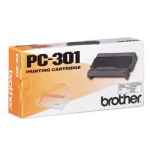1 x Genuine Brother PC-301 Cartridge PC-301