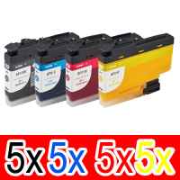 20 Pack Genuine Brother SP-01 Ink Cartridge Sublimation Set (5BK,5C,5M,5Y)