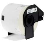 1 x Compatible Brother DK-11202 White Paper Label Roll - 62mm x 100mm - 300 Labels per Roll