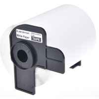 1 x Compatible Brother DK-11241 White Paper Label Roll - 102mm x 152mm - 200 Labels per Roll
