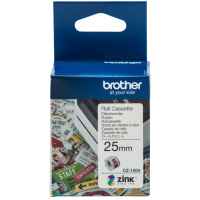 1 x Genuine Brother CZ-1004 Colour Label Roll Cassette - 25mm x 5m - Continuous