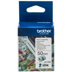 Brother CZ1005 CZ-1005 - 50mm x 5m - Continuous - Colour Label Roll Cassette