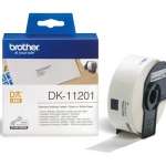 1 x Genuine Brother DK-11201 White Paper Label Roll - 29mm x 90mm - 400 Labels per Roll