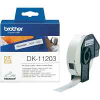 Brother DK-11203 DK11203 White Paper Label