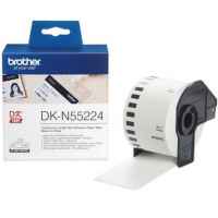 Brother DK-N55224 DKN55224 White Non-Adhesive Paper Tape