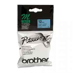 Brother P-Touch MK531 M-K531 12mm Black on Blue Tape