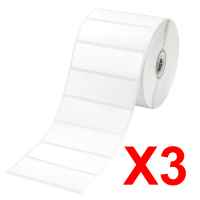 3 x Genuine Brother RD-S04C1 Label Roll - 76mm x 25mm - 1500 Labels (3 rolls per Box)