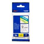 1 x Genuine Brother TZe-121 9mm Black on Clear Laminated Tape 8 metres