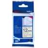 1 x Genuine Brother TZe-FA53 12mm Blue on Blue Fabric  Non Laminated Tape 3 metres