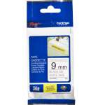 1 x Genuine Brother TZe-S221 9mm Black on White Strong Adhesive Laminated Tape 8 metres