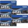 5 x Genuine Brother TN-645XLBK Black Toner Cartridge High Yield 5 x Genuine Brother TN-645XLBK Black Toner Cartridge High Yield