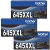 3 x Genuine Brother TN-645XXLBK Black Toner Cartridge Super High Yield 3 x Genuine Brother TN-645XXLBK Black Toner Cartridge Super High Yield
