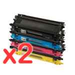 2 Lots of 4 Pack Compatible Brother TN-155 Toner Cartridge Set