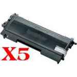 5 x Compatible Brother TN-2030 Toner Cartridge High Yield