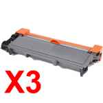 3 x Compatible Brother TN-2350 Toner Cartridge High Yield