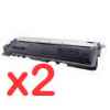 2 x Compatible Brother TN-240BK Black Toner Cartridge