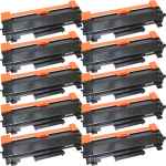 10 x Compatible Brother TN-2450 Toner Cartridge High Yield - With CHIP