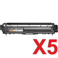 5 x Compatible Brother TN-251BK Black Toner Cartridge