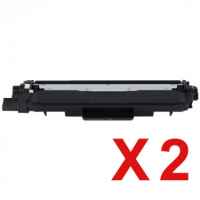 2 x Compatible Brother TN-253BK Black Toner Cartridge