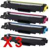 3 Lots of 4 Pack Compatible Brother TN-253 & TN-257 Toner Cartridge Set