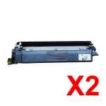 2 x Compatible Brother TN-258XLBK Black Toner Cartridge High Yield