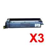 3 x Compatible Brother TN-258XLBK Black Toner Cartridge High Yield