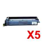 5 x Compatible Brother TN-258XLBK Black Toner Cartridge High Yield