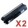 2 x Compatible Brother TN-443BK Black Toner Cartridge High Yield