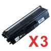 3 x Compatible Brother TN-443BK Black Toner Cartridge High Yield