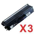 3 x Compatible Brother TN-443BK Black Toner Cartridge High Yield
