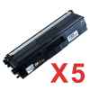 5 x Compatible Brother TN-443BK Black Toner Cartridge High Yield