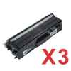 3 x Compatible Brother TN-446BK Black Toner Cartridge Super High Yield
