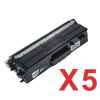 5 x Compatible Brother TN-446BK Black Toner Cartridge Super High Yield