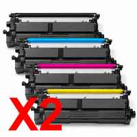 2 Lots of 4 Pack Compatible Brother TN-645XL Toner Cartridge Set High Yield