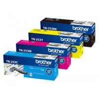 4 Pack Genuine Brother TN-253 Toner Cartridge Set